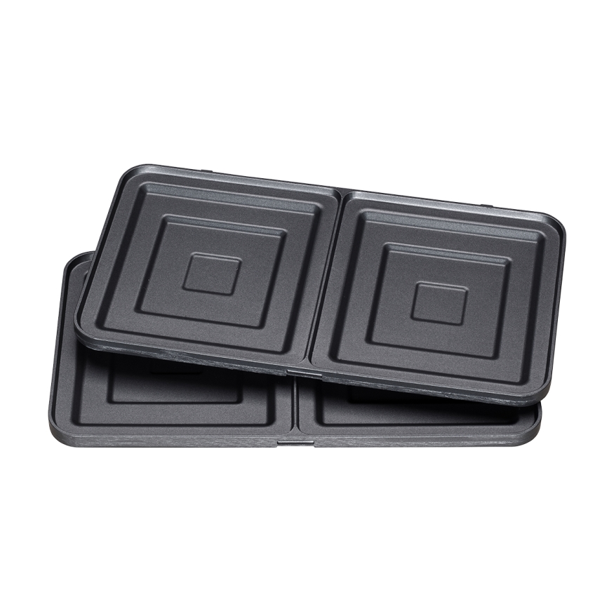 Concept SV3070 - Macchina per i panini XXL 4in1 900W/230V nero/acciaio inossidabile