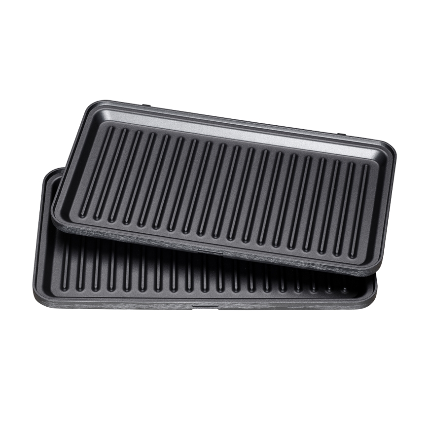 Concept SV3070 - Macchina per i panini XXL 4in1 900W/230V nero/acciaio inossidabile