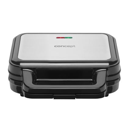 Concept SV3070 - Macchina per i panini XXL 4in1 900W/230V nero/acciaio inossidabile
