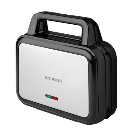 Concept SV3070 - Macchina per i panini XXL 4in1 900W/230V nero/acciaio inossidabile