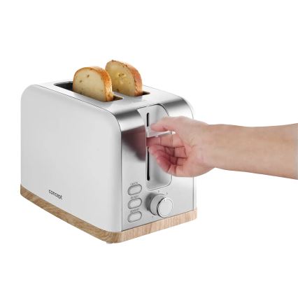 Concept TE2015 - Toaster mit zwei Schlitzen 930W/230V weiß