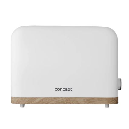 Concept TE2015 - Toaster mit zwei Schlitzen 930W/230V weiß