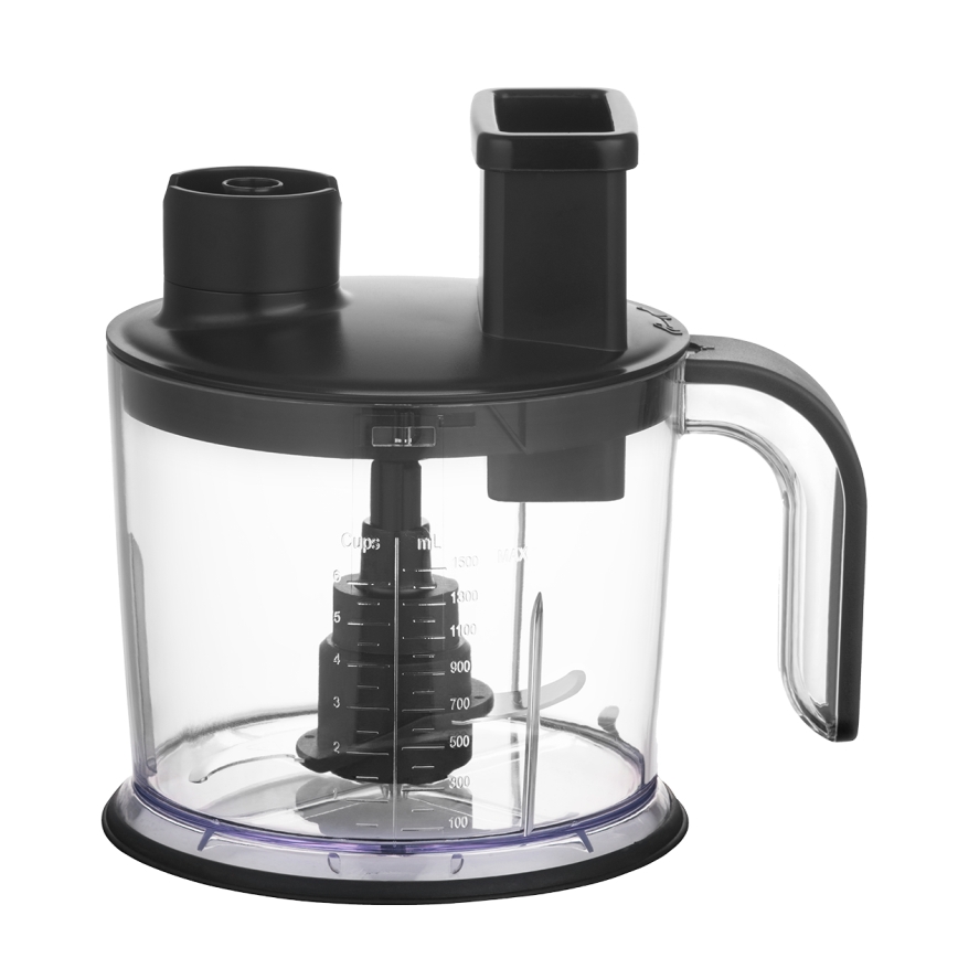 Concept TM5500 - Frullatore a immersione con accessori 1500W/230V nero/acciaio inossidabile