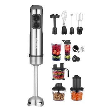 Concept TM5500 - Mixeur plongeant avec accessoires 1500W/230V noir/acier inoxydable