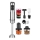 Concept TM5510 - Mixeur plongeant avec accessoires 1500W/230V noir/acier inoxydable
