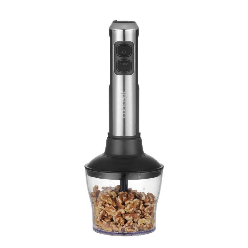 Concept TM5510 - Mixeur plongeant avec accessoires 1500W/230V noir/acier inoxydable