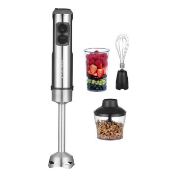 Concept TM5520 - Frullatore a immersione con accessori 1500W/230V nero/acciaio inossidabile