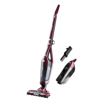 Concept VP4136 - Kabelloser 2-in-1-Stielstaubsauger, 100 W / 22,2 V, 2200 mAh, Rot