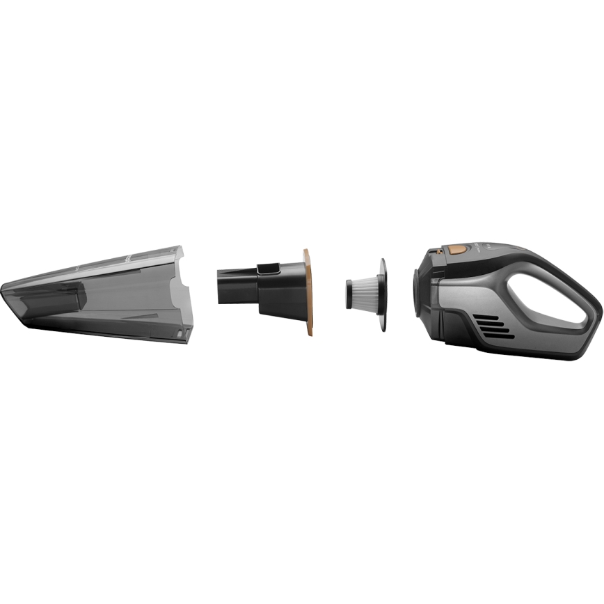Concept VP4353-Aspirapolvere portatile WET & DRY RISER EXTENSION 110W/18,5V 2200 mAh nero