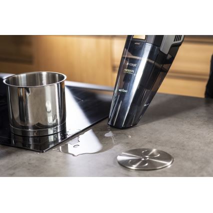 Concept VP4353 - Aspirapolvere portatile WET & DRY con prolunga RISER 110W/18,5V 2200 mAh nero