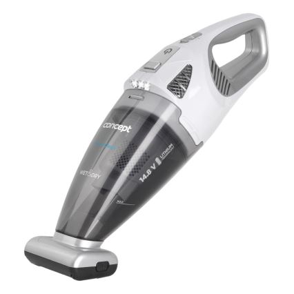 Concept VP4370 - Aspirateur à main WET & DRY PERFECT CLEAN 90W/14,8V 2200 mAh blanc