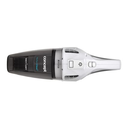 Concept VP4370 - Aspirateur de poche WET & DRY PERFECT CLEAN 90W/14,8V 2200 mAh blanc