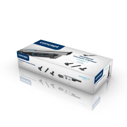Concept VP4430 - Aspirateur de poche DIRECT ANIMAL 180W/14,8V 2200 mAh noir