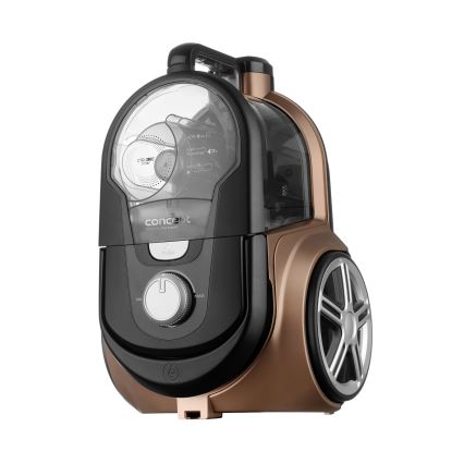 Concept VP5240N - Aspirateur sans sac 4A RADICAL PET EXPERT 2,5 l 800W/230V bronze