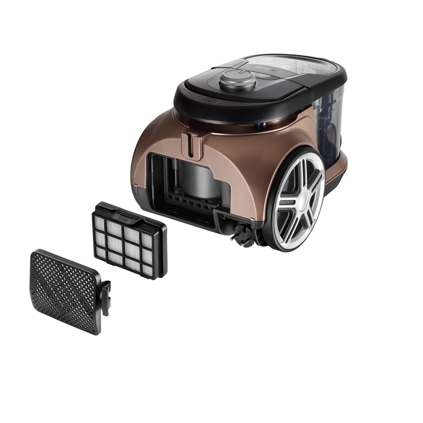 Concept VP5240N - Aspirateur sans sac 4A RADICAL PET EXPERT 2,5 l 800W/230V bronze
