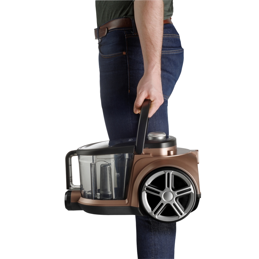 Concept VP5240N - Aspirateur sans sac 4A RADICAL PET EXPERT 2,5 l 800W/230V bronze