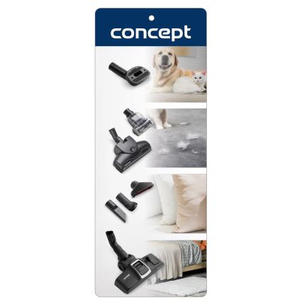 Concept VP5240N - Aspirateur sans sac 4A RADICAL PET EXPERT 2,5 l 800W/230V bronze