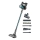 Concept VP6045 – 2-in-1 Akku-Stiel- und Handstaubsauger ICONIC SUCTION PRO, 450 W / 29,6 V, 2500 mAh, blau