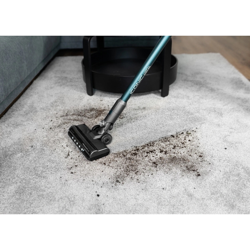 Concept VP6045 - Aspirateur balai et à main 2 en 1 ICONIC SUCTION PRO 450W/29,6V 2500 mAh bleu
