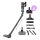 Concept VP6260 - Aspirateur balai 4-en-1 ULTIMATE PRO+ 500W/29,6V 2200 mAh noir