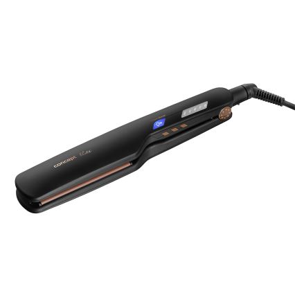 Concept VZ6010 - Lisseur de cheveux à vapeur avec affichage LED ELITE STEAM BOOST 54W/230V noir
