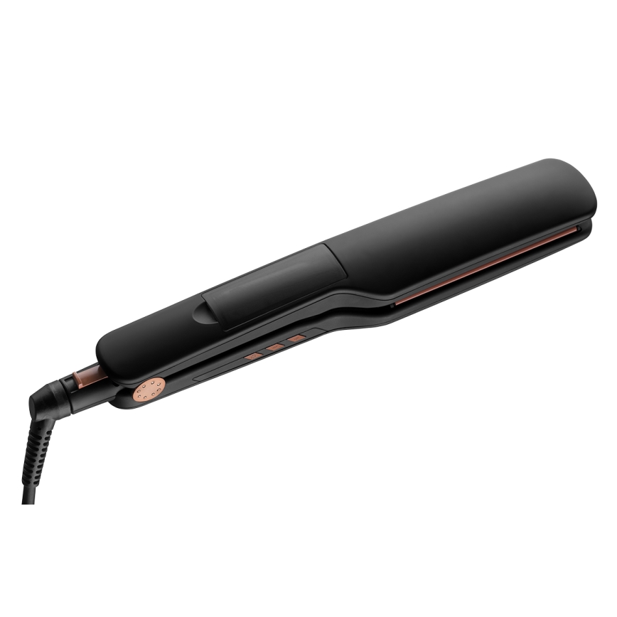 Concept VZ6010 - Lisseur de cheveux à vapeur avec affichage LED ELITE STEAM BOOST 54W/230V noir