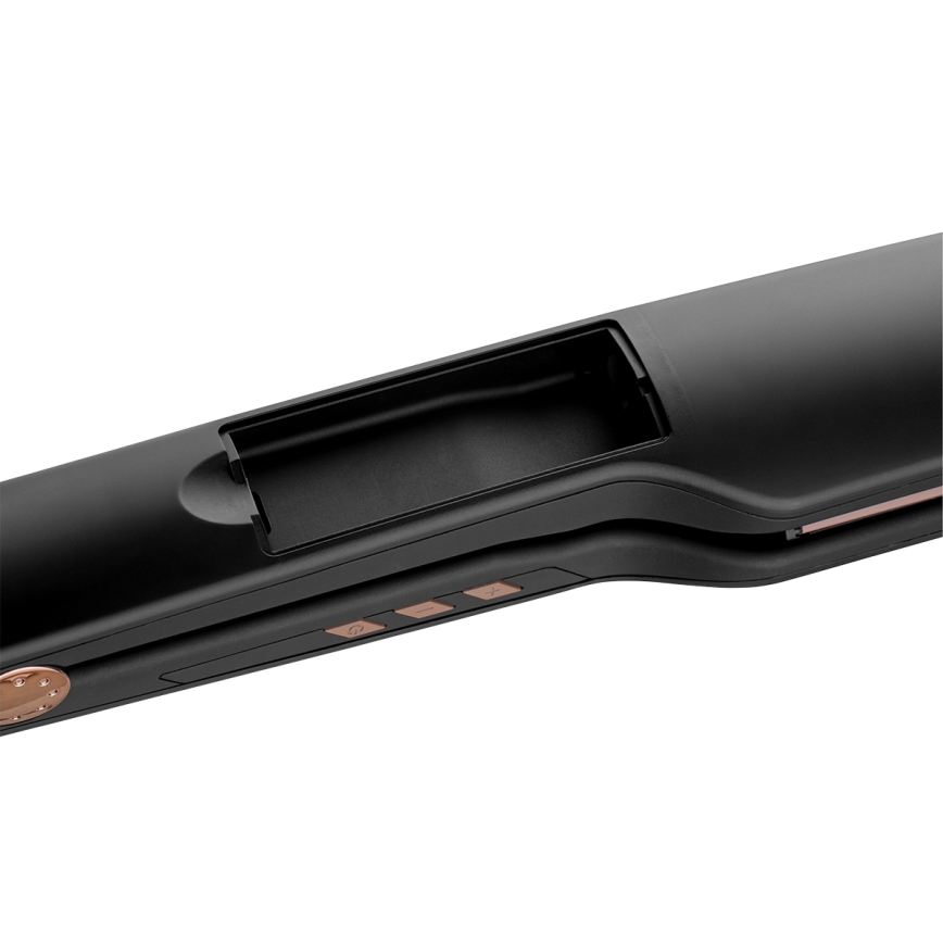 Concept VZ6010 - Lisseur de cheveux à vapeur avec affichage LED ELITE STEAM BOOST 54W/230V noir
