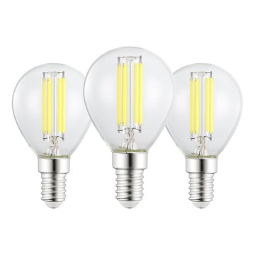 Confezione da 3 lampadine LED P45 E14, 2,2 W, 230 V, 2700 K - Eglo 110441