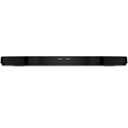 CONNECT IT CCP-2200-RD - Pad di raffreddamento per laptop 4x ventilatore 2xUSB nero/rosso