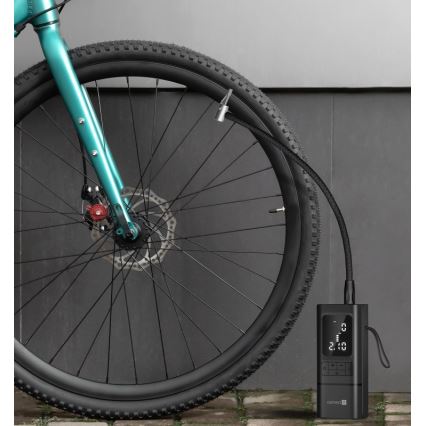 CONNECT IT CFF-4500-BK - Compresseur numérique de poche AirFlow 80W/6000 mAh noir