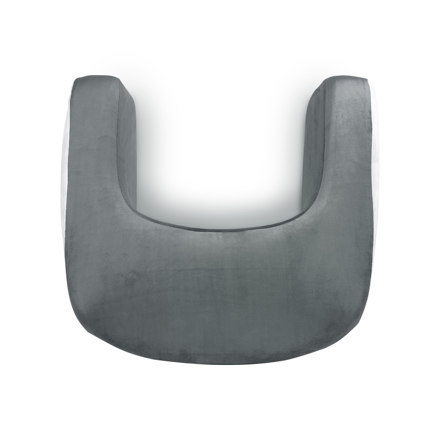 CONNECT IT CFH-1020-GY - Cuscino anatomico ErgoWork per la lettura e il lavoro grigio/bianco