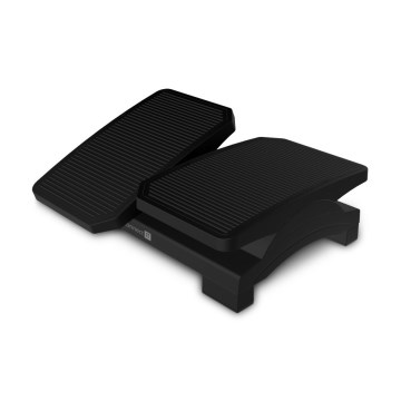 CONNECT IT CFH-4100-BK - Poggiapiedi regolabile nero