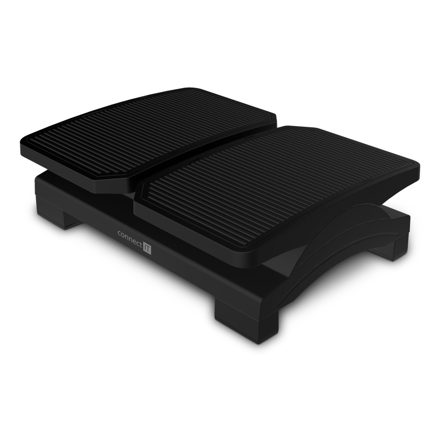 CONNECT IT CFH-4100-BK - Poggiapiedi regolabile nero