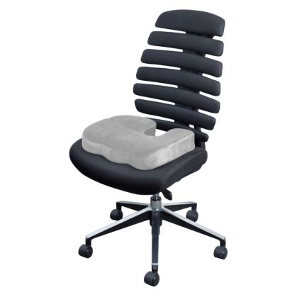 CONNECT IT CFH-5290-GY - Cuscino per sedie ergonomiche grigio