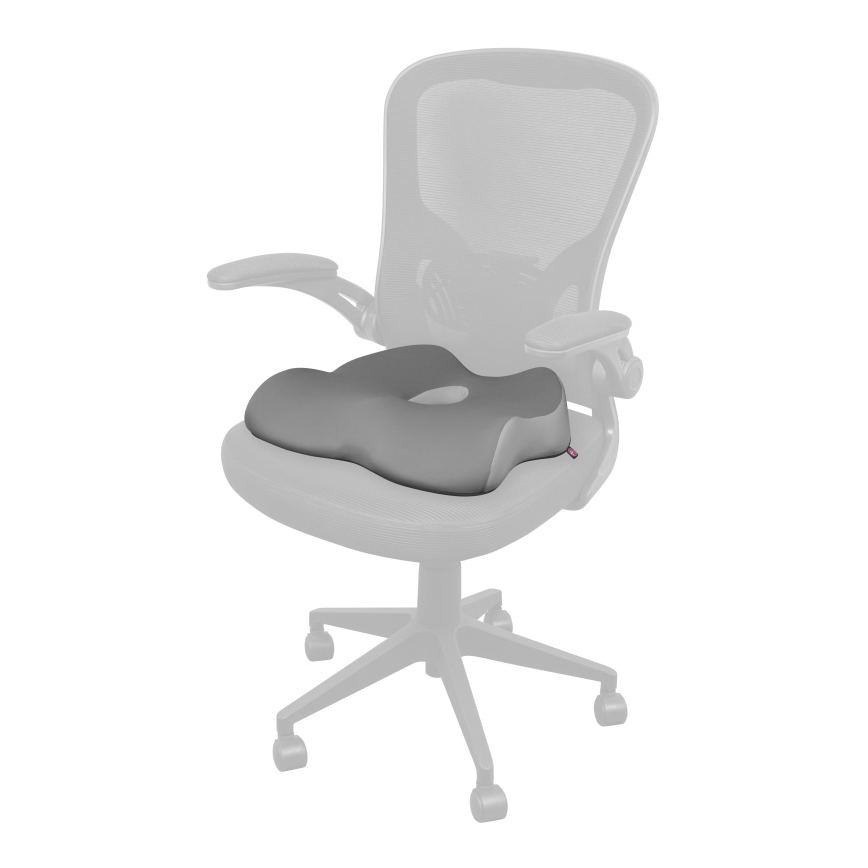 CONNECT IT CFH-5901-GY - Cuscino per sedie ergonomiche grigio