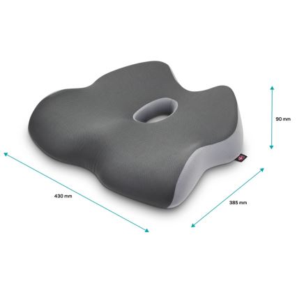 CONNECT IT CFH-5901-GY - Cuscino per sedie ergonomiche grigio