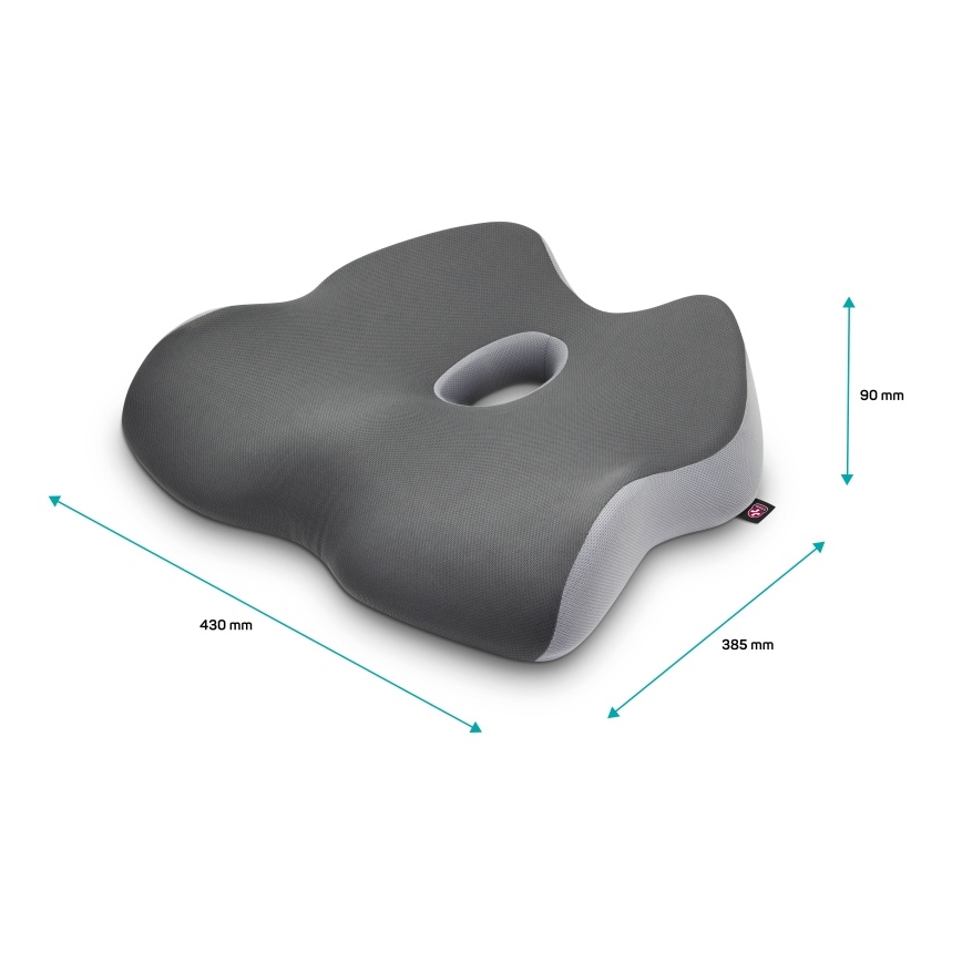 CONNECT IT CFH-5901-GY - Cuscino per sedie ergonomiche grigio