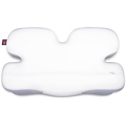 CONNECT IT CFH-6030-WH - Coussin anatomique Virgo blanc/gris