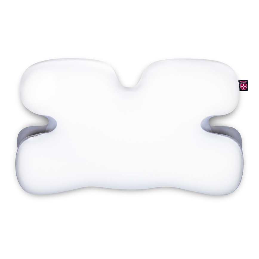 CONNECT IT CFH-6030-WH - Cuscino anatomico Virgo bianco/grigio