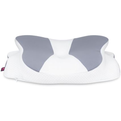 CONNECT IT CFH-6032-WH - Coussin anatomique Gemini blanc/gris