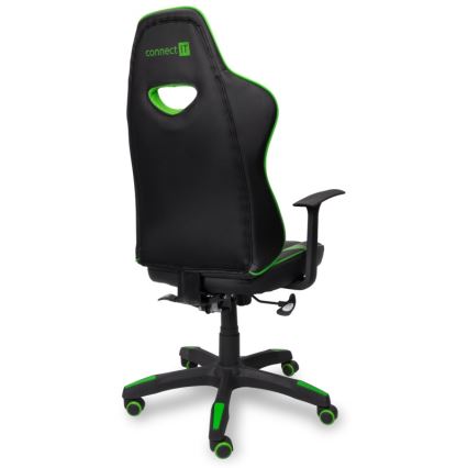 CONNECT IT CGC-0700-GR - Gaming-Stuhl LeMans Pro Schwarz/Grün