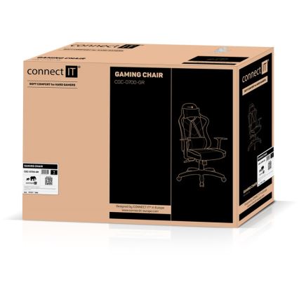 CONNECT IT CGC-0700-GR - Gaming-Stuhl LeMans Pro Schwarz/Grün
