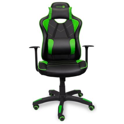 CONNECT IT CGC-0700-GR - Sedia da gaming LeMans Pro nero/verde