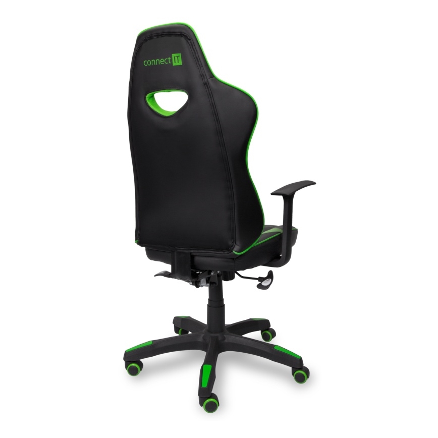 CONNECT IT CGC-0700-GR - Sedia da gaming LeMans Pro nero/verde