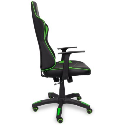 CONNECT IT CGC-0700-GR - Sedia da gaming LeMans Pro nero/verde