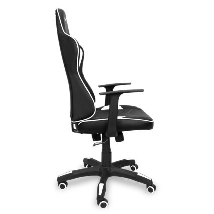 CONNECT IT CGC-0700-WH - Sedia da gaming LeMans Pro nero/bianco