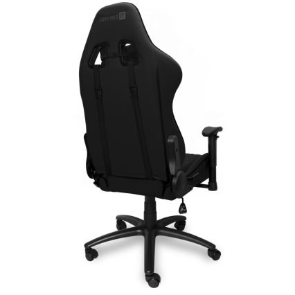 CONNECT IT CGC-1200-BK - Sedia da gioco Monaco Pro nera