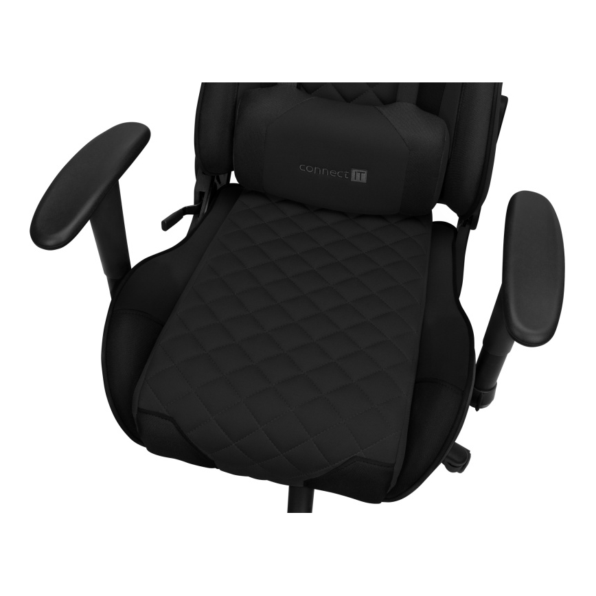 CONNECT IT CGC-1200-BK - Sedia da gioco Monaco Pro nera