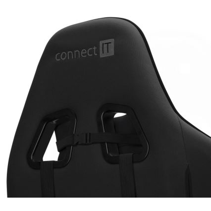 CONNECT IT CGC-1200-BK - Sedia da gioco Monaco Pro nera