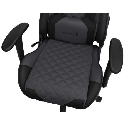 CONNECT IT CGC-1200-GY - Sedia da gaming Monaco Pro grigio/nero